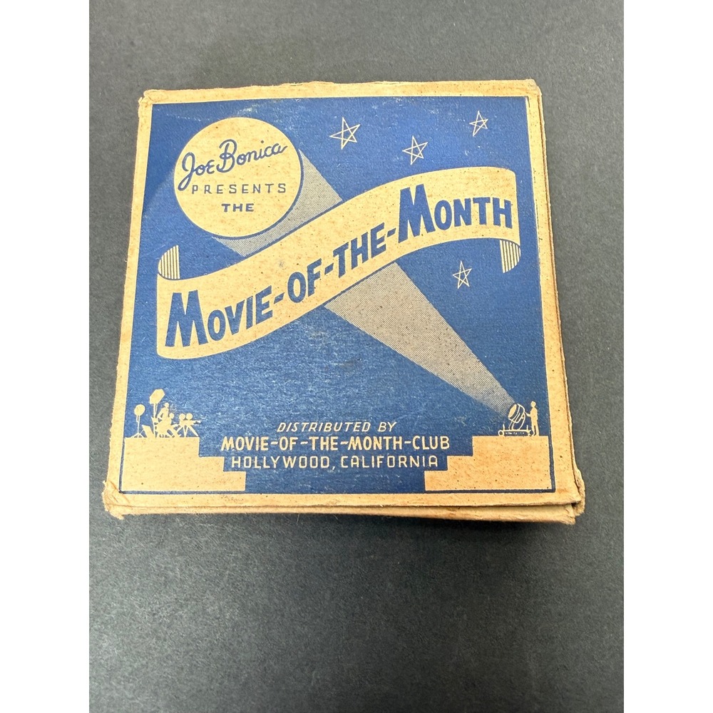 Vintage‎ Atomic Bomb #18 8mm Silent Film Joe Bonica Movie-of-the-Month Club Reel